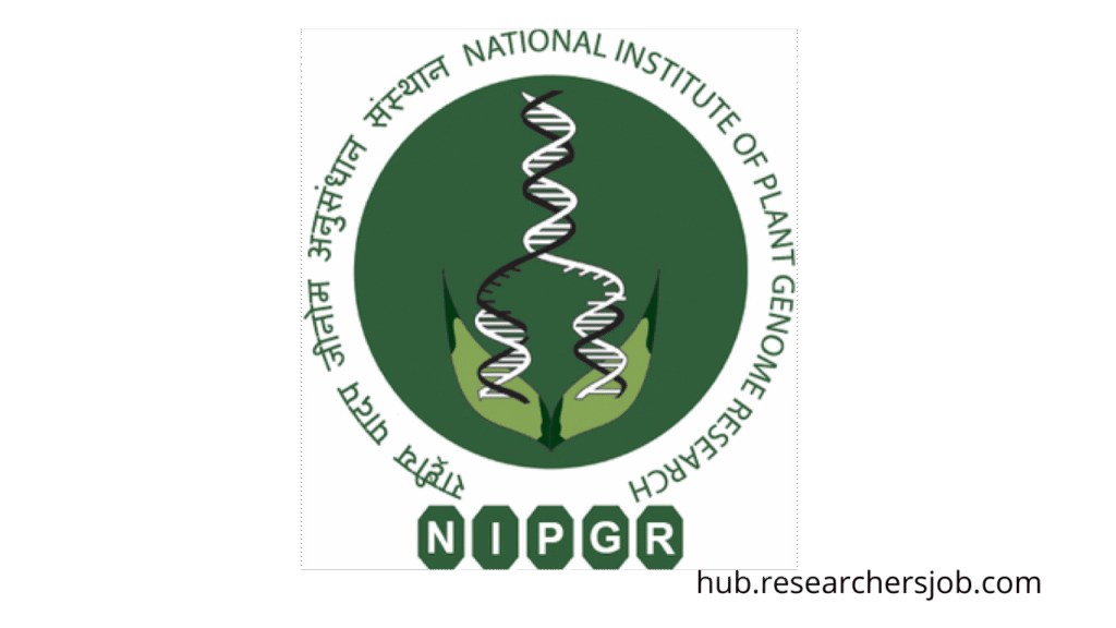 NIPGR Recruitment
