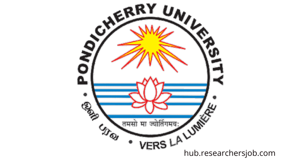 Pondicherry University Recruitment